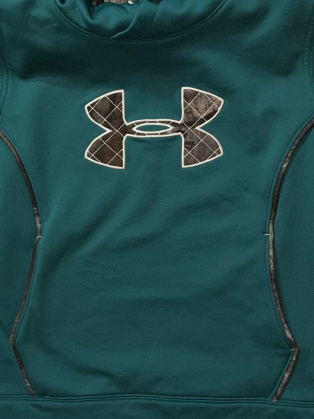 Under Armour Women’s XL Storm Caliber ColdGear Camo Hoodie - Picture 4 of 11
